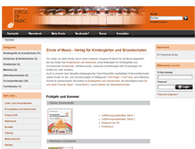 Tablet Screenshot of circle-of-music.de